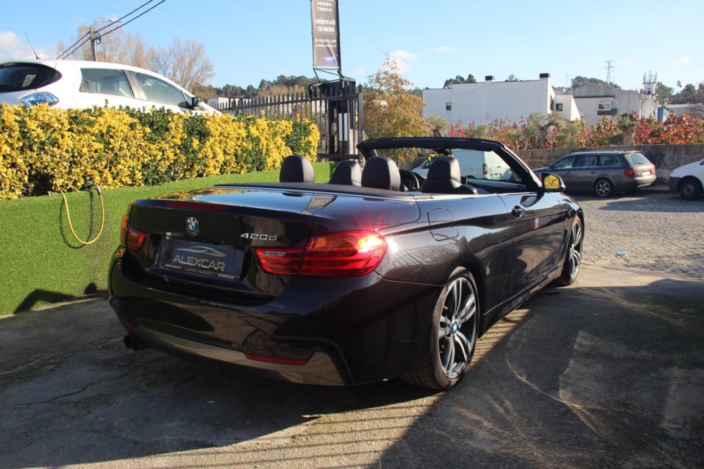 BMW 420d Cabrio /190cv/ Pack M / Auto / NACIONAL – foto 2