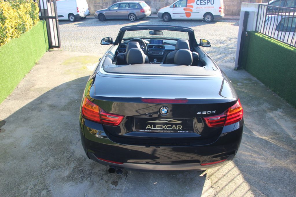 BMW 420d Cabrio /190cv/ Pack M / Auto / NACIONAL – foto 3